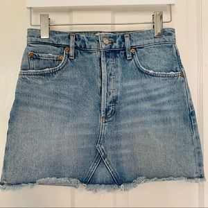 Agolde Jean Skirt Size 26